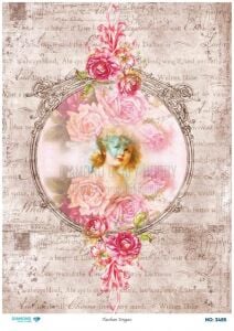 Diamond Pirinç Dekopaj Kağıdı - 3485