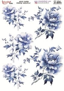 Pirinç Dekopaj Kağıdı 30x42cm PT-1641