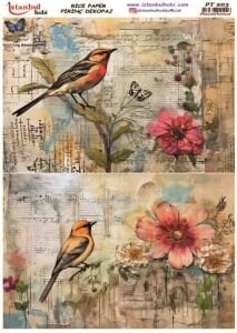 Pirinç Dekopaj Kağıdı 30x42cm PT-203