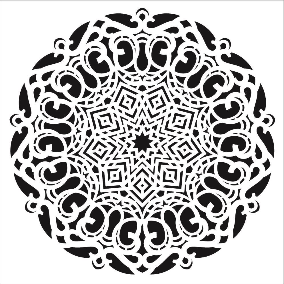 Cadence YDS Dantel Stencil (35x35) YDS-009