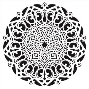 Cadence YDS Dantel Stencil (35x35) YDS-009