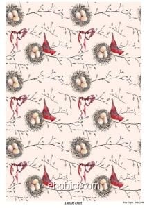 Lineart Pirinç Dekopaj Kağıdı Model - 2996