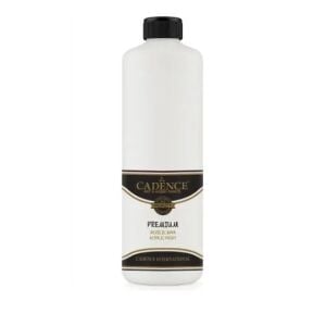 Cadence Akrilik Boya 500ML 0001 Beyaz Ahşap Boyası