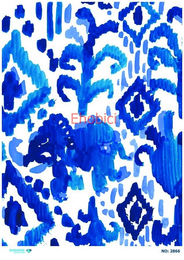 Diamond Pirinç Dekopaj Kağıdı - 2866