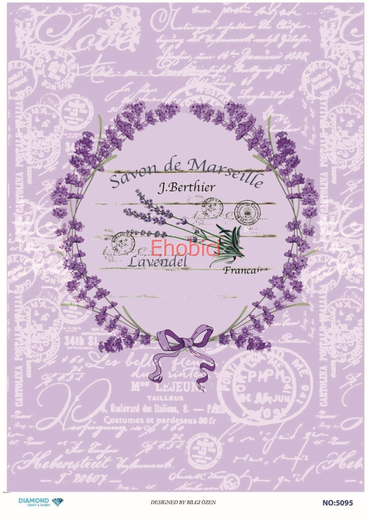 Diamond Pirinç Dekopaj Kağıdı - 5095