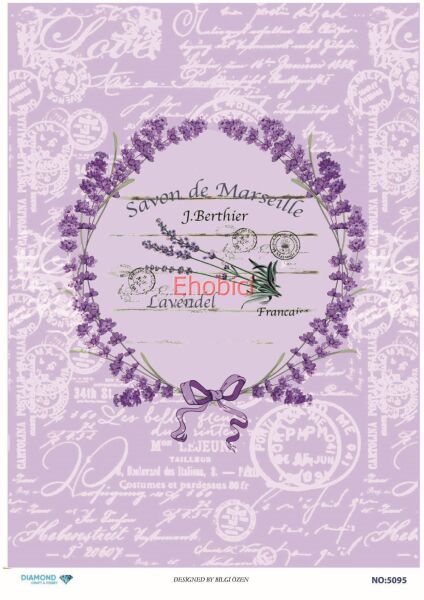 Diamond Pirinç Dekopaj Kağıdı - 5095