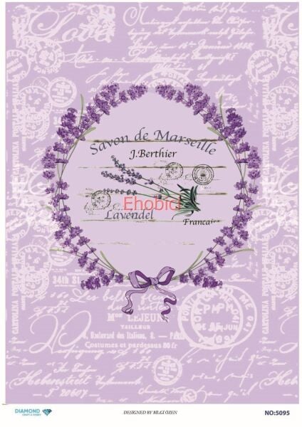 Diamond Pirinç Dekopaj Kağıdı - 5095