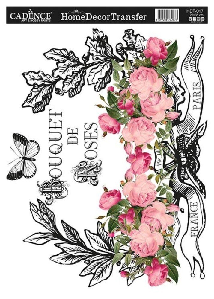 Cadence Home Dekor Transfer Kağıdı 25x35cm HDT-17