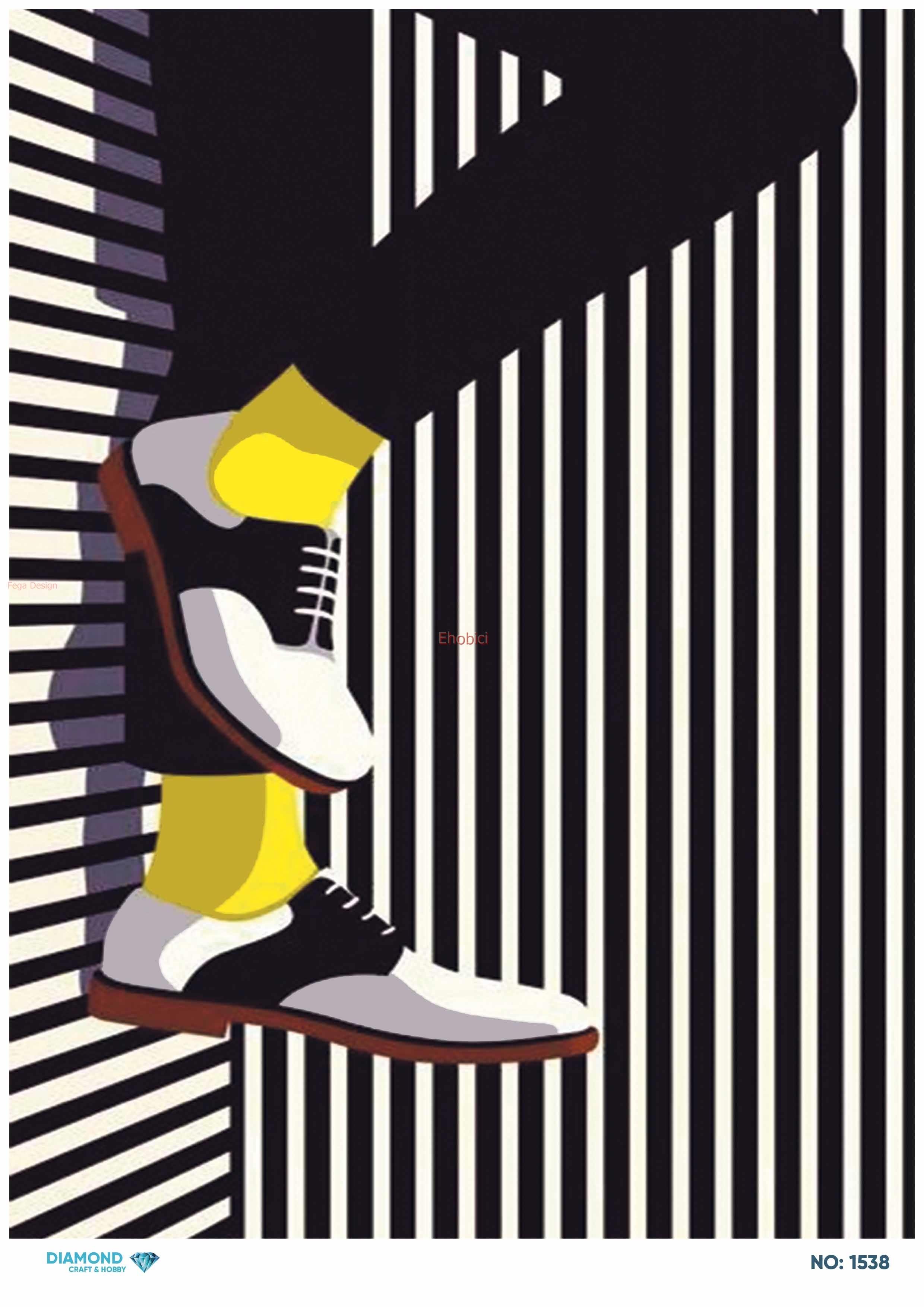 Diamond Pirinç Dekopaj Kağıdı - 1538