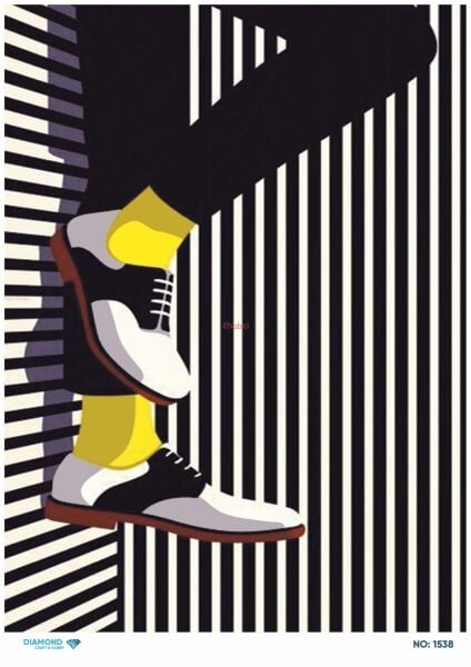 Diamond Pirinç Dekopaj Kağıdı - 1538