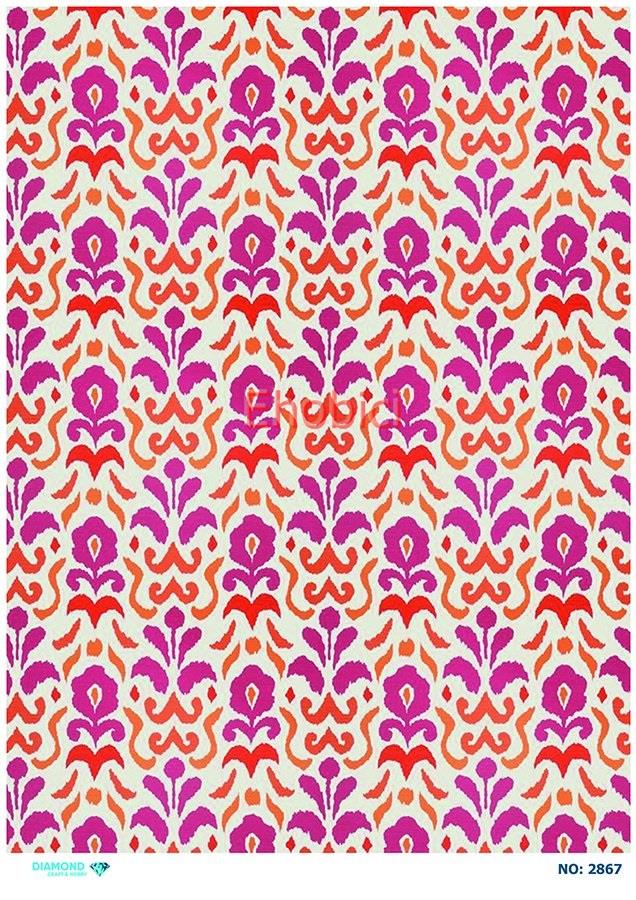 Diamond Pirinç Dekopaj Kağıdı - 2867