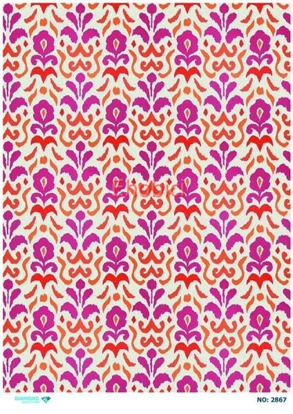 Diamond Pirinç Dekopaj Kağıdı - 2867