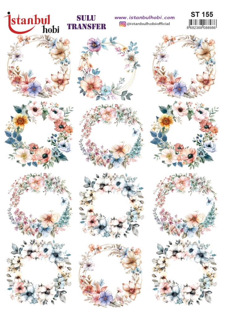 Sulu Transfer Kağıdı 25x35cm ST-155