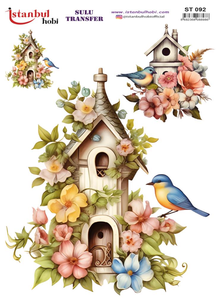 Sulu Transfer Kağıdı 25x35cm ST-092