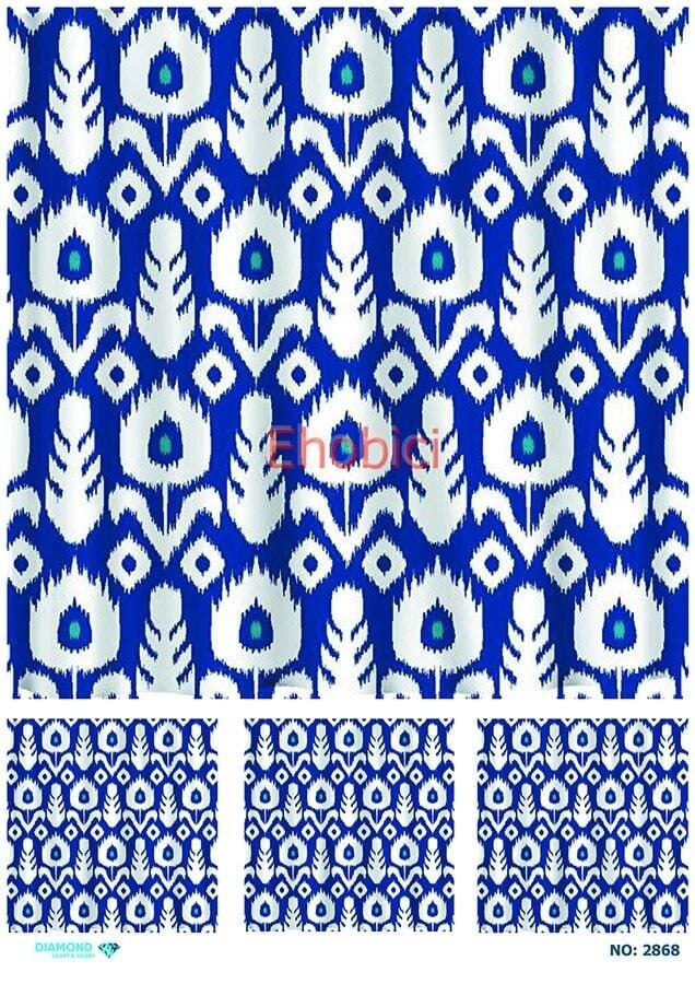 Diamond Pirinç Dekopaj Kağıdı - 2868