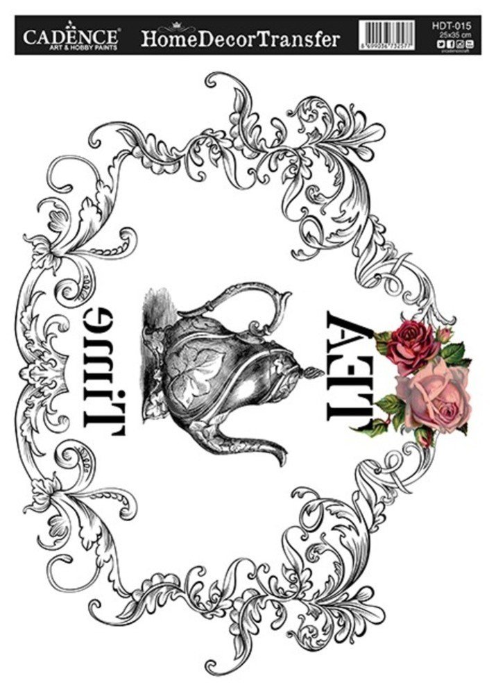 Cadence Home Dekor Transfer Kağıdı 25x35cm HDT-15