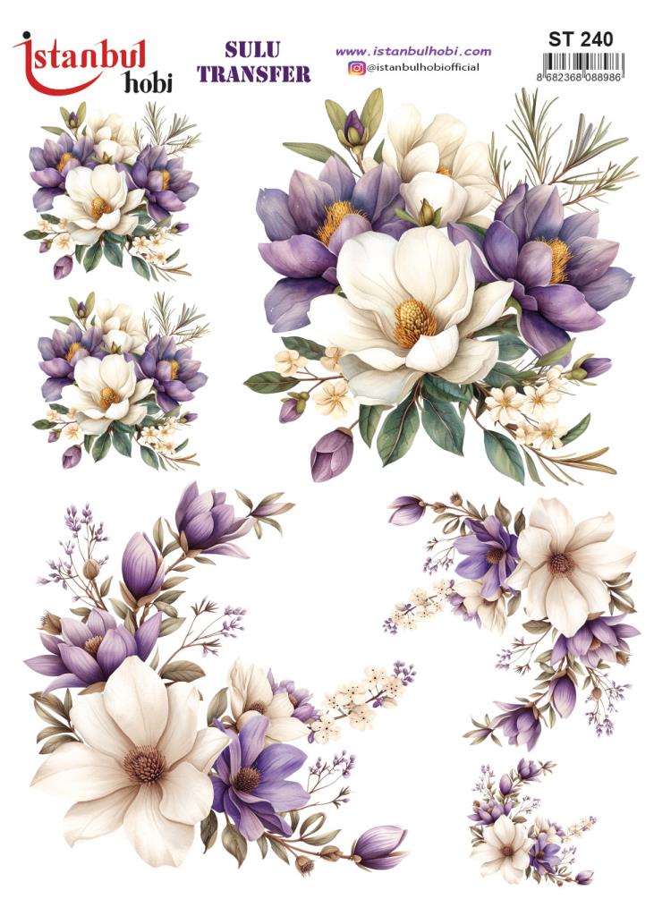 Sulu Transfer Kağıdı 25x35cm ST-240