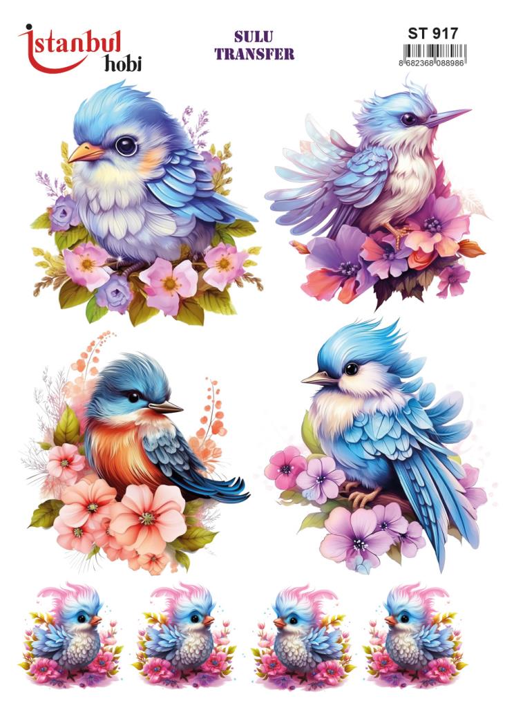 Sulu Transfer Kağıdı 25x35cm ST-917