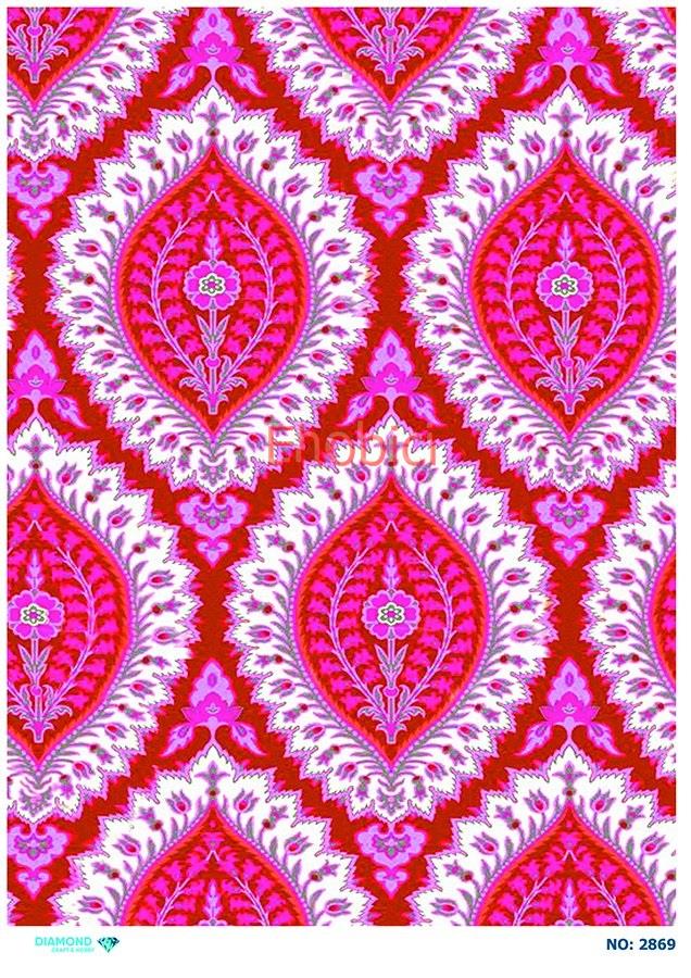 Diamond Pirinç Dekopaj Kağıdı - 2869