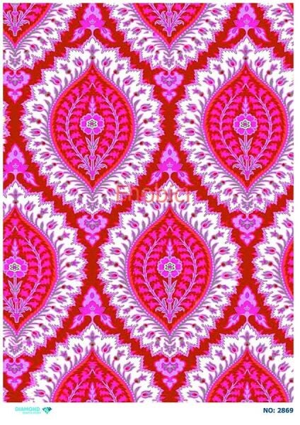 Diamond Pirinç Dekopaj Kağıdı - 2869