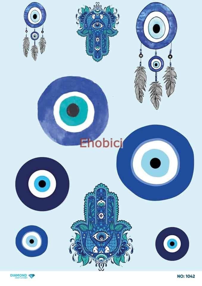 Diamond Pirinç Dekopaj Kağıdı - 1042