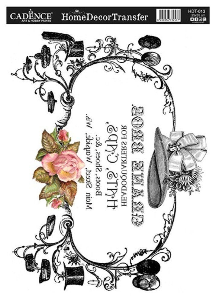 Cadence Home Dekor Transfer Kağıdı 25x35cm HDT-13