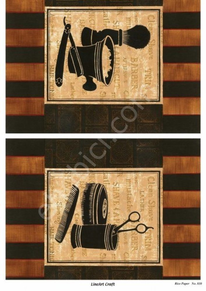 Model-810 - Pirinç Dekopaj Lineart Craft