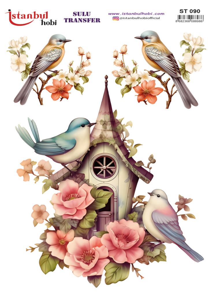 Sulu Transfer Kağıdı 25x35cm ST-090