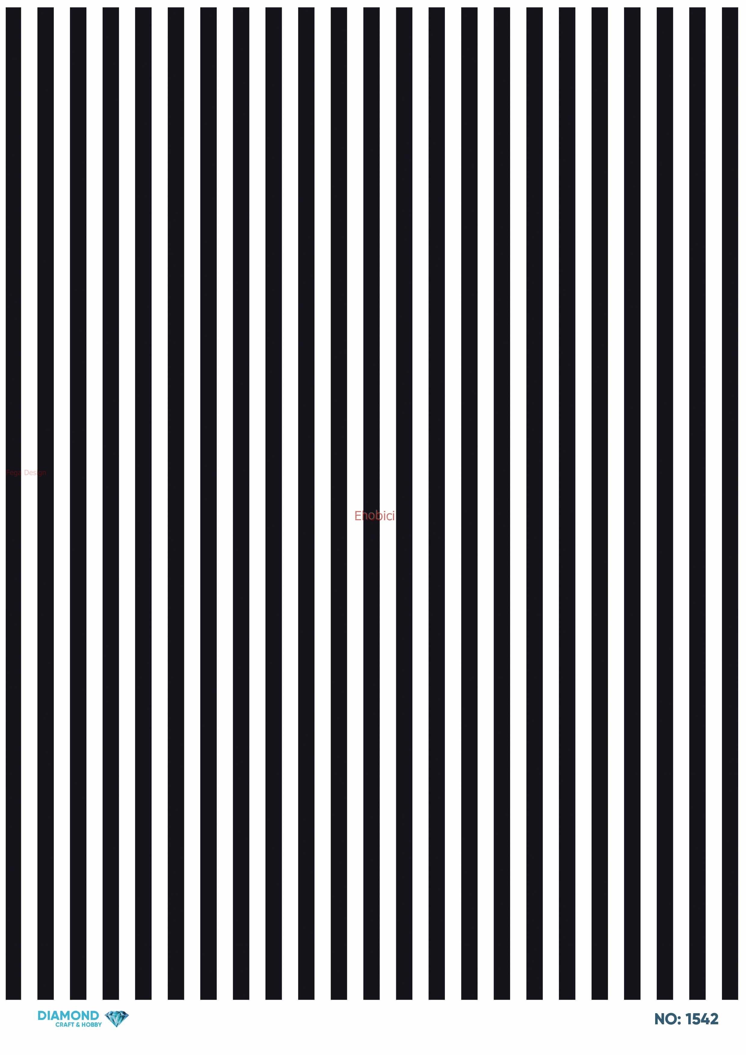 Diamond Pirinç Dekopaj Kağıdı - 1542