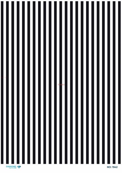 Diamond Pirinç Dekopaj Kağıdı - 1542