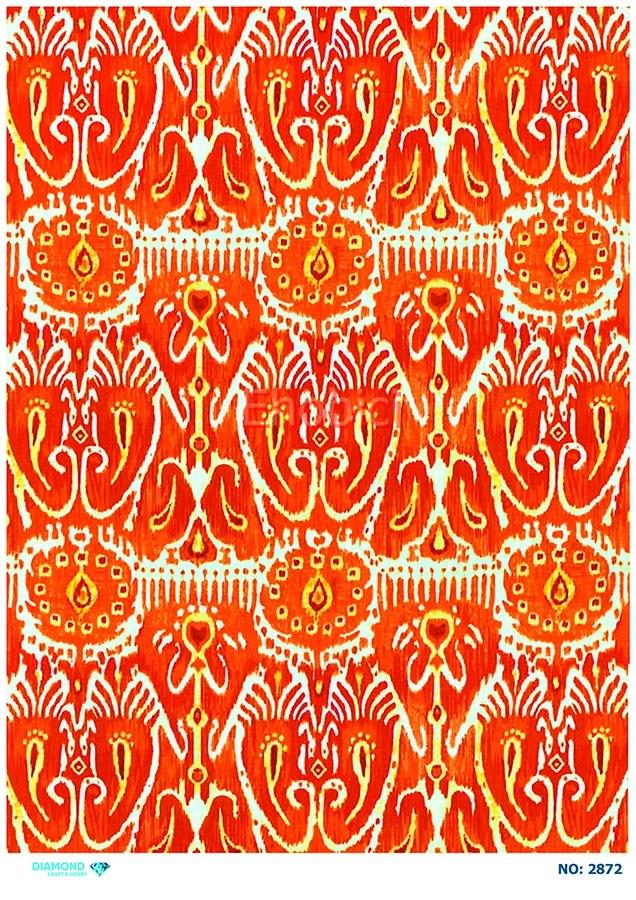 Diamond Pirinç Dekopaj Kağıdı - 2872