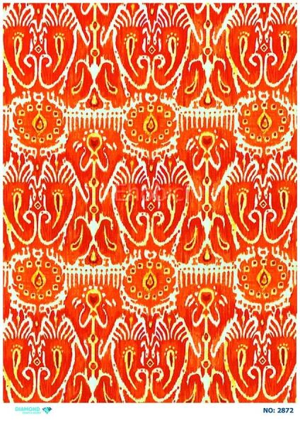 Diamond Pirinç Dekopaj Kağıdı - 2872