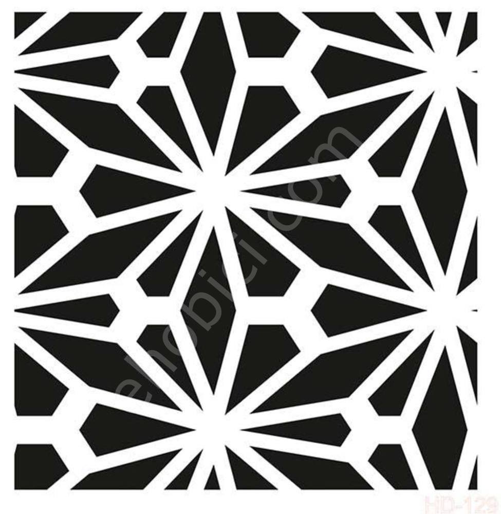 HD129 Cadence Home Dekor Stencil 45x45