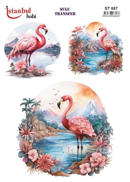 Sulu Transfer Kağıdı 25x35cm ST-887