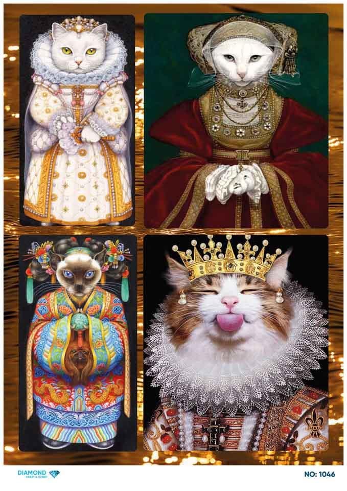 Diamond Pirinç Dekopaj Kağıdı - 1046