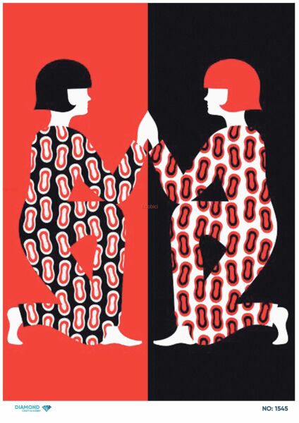 Diamond Pirinç Dekopaj Kağıdı - 1545