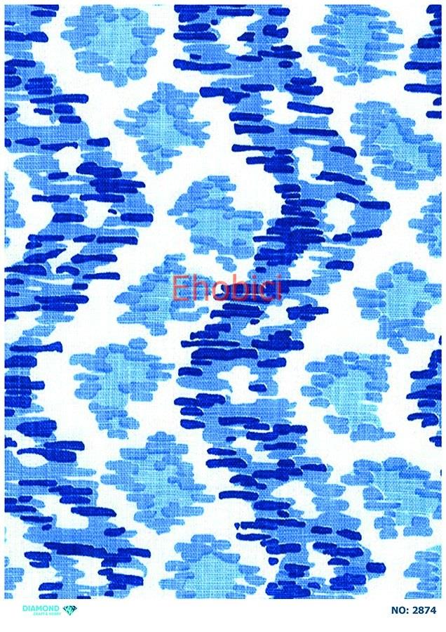 Diamond Pirinç Dekopaj Kağıdı - 2874