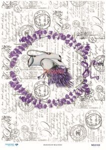 Diamond Pirinç Dekopaj Kağıdı - 5103