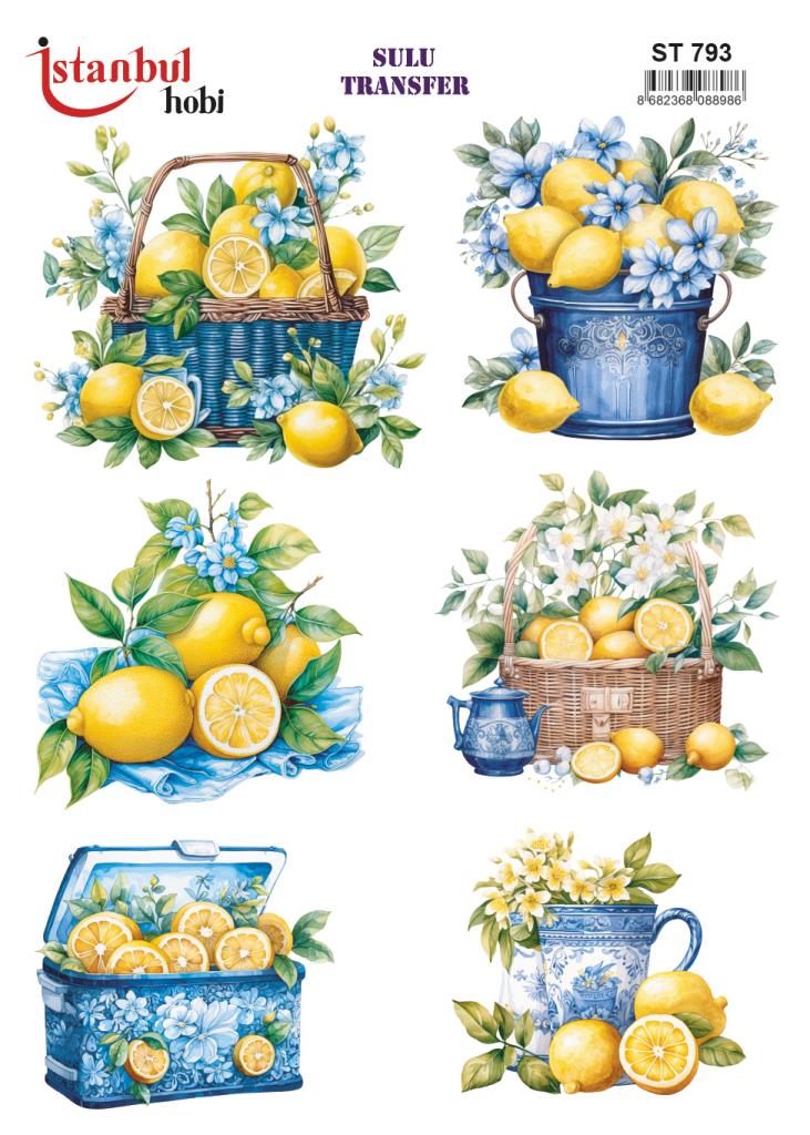 Sulu Transfer Kağıdı 25x35cm ST-793