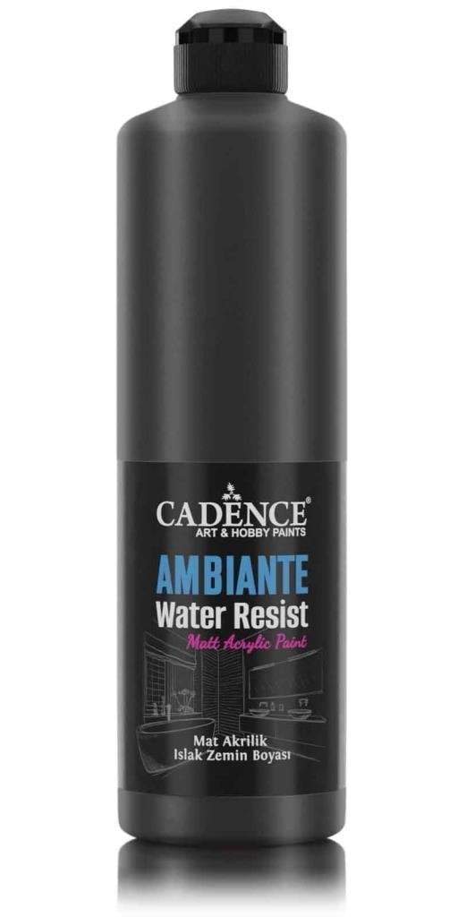 Cadence Ambiante Islak Zemin Boyası AWM08 Siyah 500ML + Katalizör 20GR