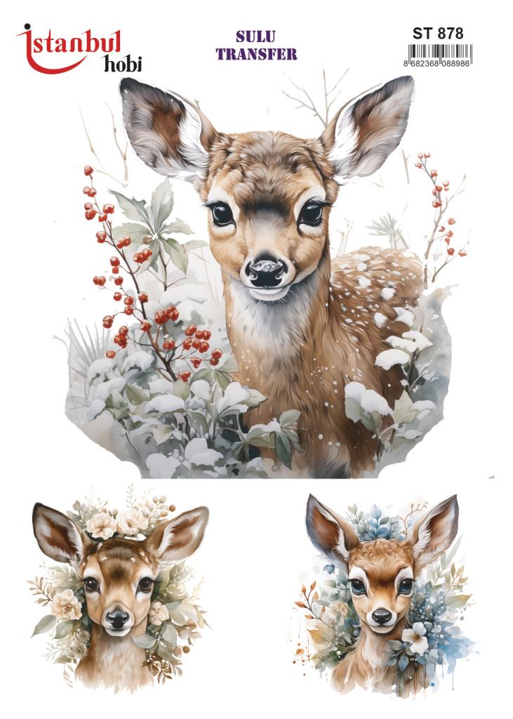 Sulu Transfer Kağıdı 25x35cm ST-878