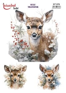 Sulu Transfer Kağıdı 25x35cm ST-878