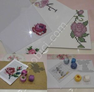 Ahşap Kanaviçe Supla KS03 40x25cm