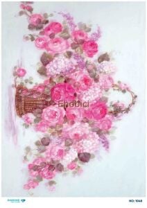 Diamond Pirinç Dekopaj Kağıdı - 1048