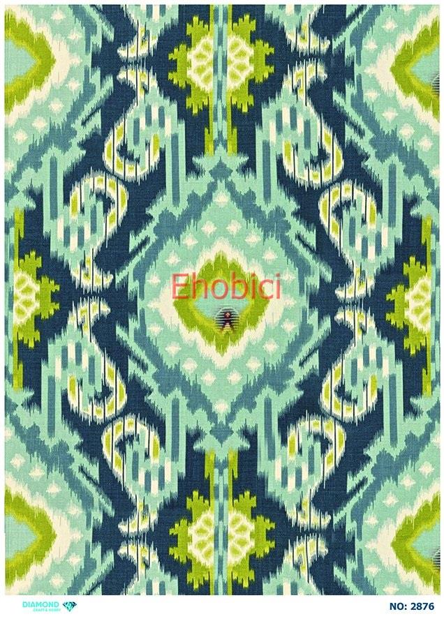 Diamond Pirinç Dekopaj Kağıdı - 2876