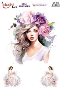 Sulu Transfer Kağıdı 25x35cm ST-218