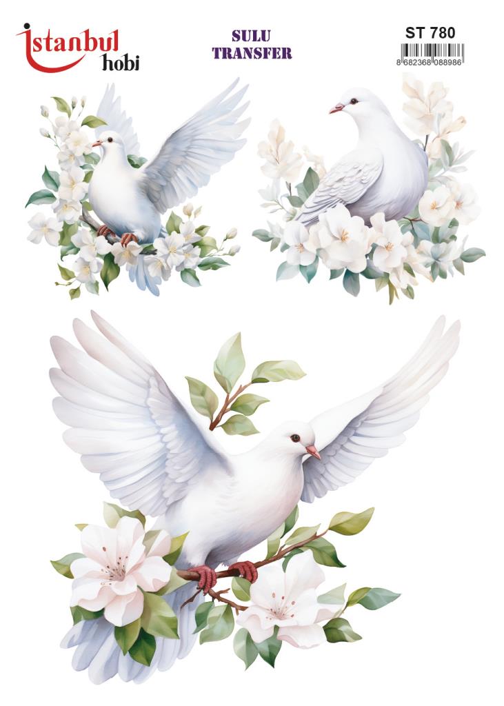 Sulu Transfer Kağıdı 25x35cm ST-780