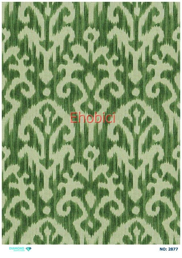 Diamond Pirinç Dekopaj Kağıdı - 2877