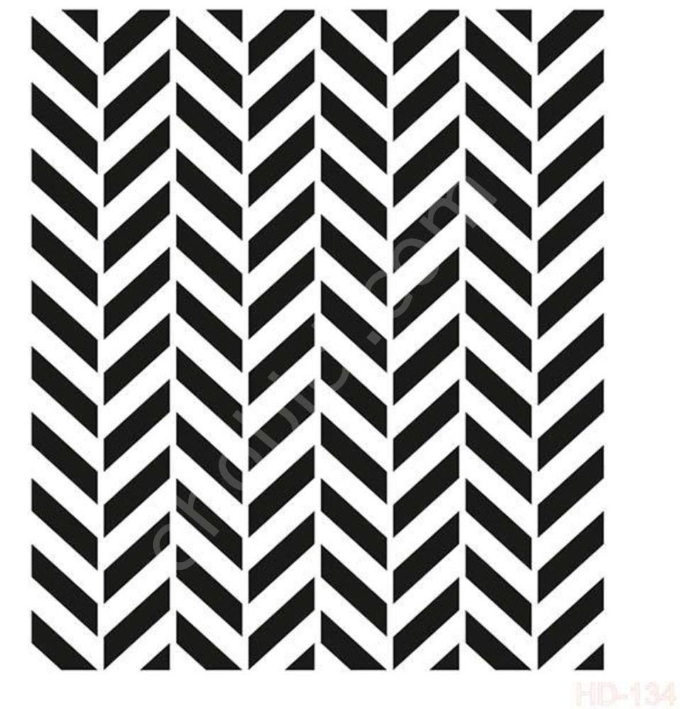HD134 Cadence Home Dekor Stencil 45x45