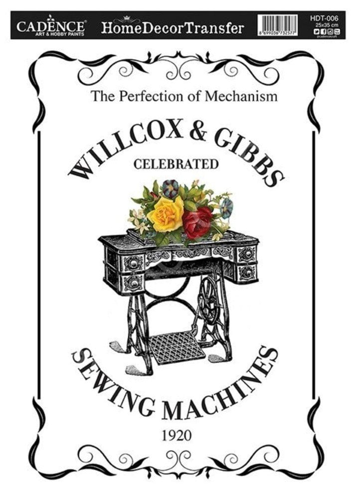 Cadence Home Dekor Transfer Kağıdı 25x35cm HDT-06